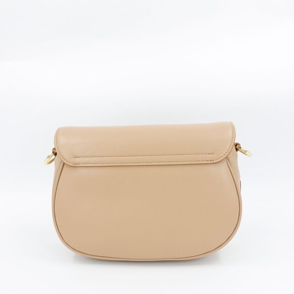 Marc Jacobs The Messenger Saddle Bag Medium In Leather Camel Cream OS - Picture 6 of 16